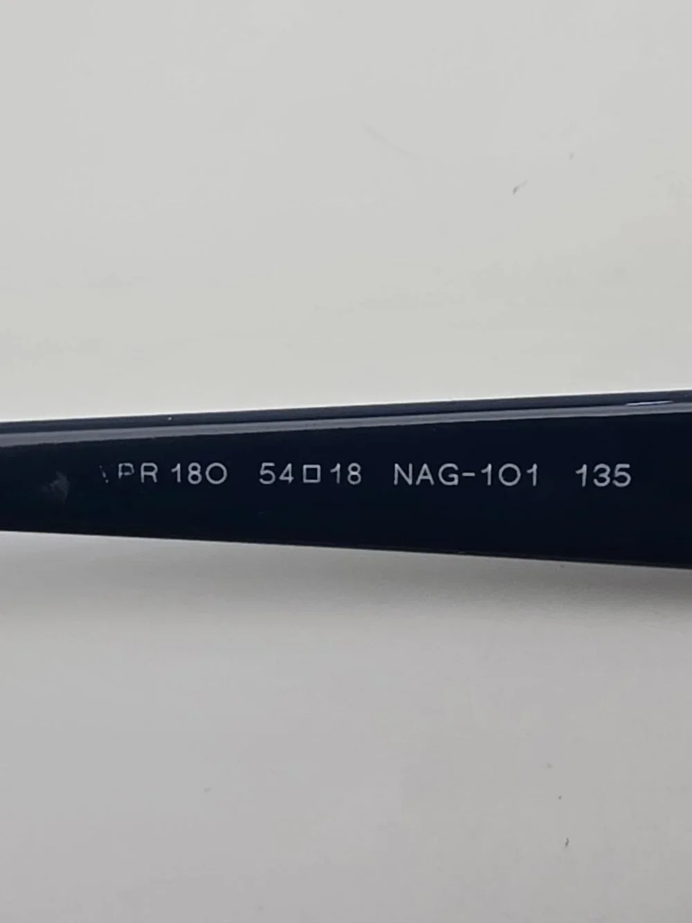 Prada VPR 18O NAG-1O1 Spotted Blue Havana Eyeglasses Frame w/ Case 54-18-135